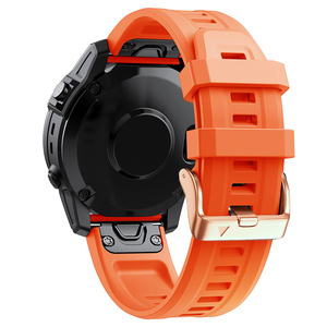 <span class=keywords><strong>Bracelet</strong></span> de montre en caoutchouc souple de 20 mm pour <span class=keywords><strong>Garmin</strong></span> <span class=keywords><strong>Fenix</strong></span> <span class=keywords><strong>7S</strong></span>, remplacement d'usine, <span class=keywords><strong>bracelet</strong></span> respirant, <span class=keywords><strong>bracelet</strong></span> en silicone sportif - Product Image 2