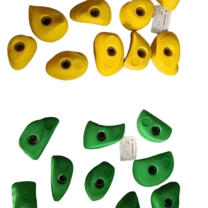 Geckoking Bộ giữ leo núi polyurethane bền 11 mảnh cho tường đá công cộng trong nhà và ngoài trời cho công viên với bảo hành 1 năm - Product Image 2