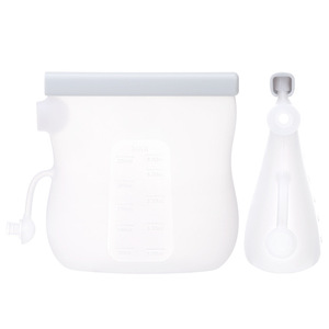 Sacs de conservation du lait maternel en silicone, 250 ml, type arc, réutilisables, pour aliments pour bébés de 0 à 12 mois - Product Image 4