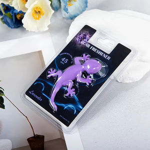 도매 맞춤형 향기 다채로운 도마뱀 모양 공기 청정기 오래 지속되는 자동차 공기 배출구 청정제 - Product Image 1