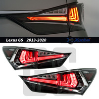 Pour Lexus GS 2012-2020 : Ensemble de feux arrière LED style GSF, feux stop, feux de recul, clignotants, pièces de mise à niveau automobile
