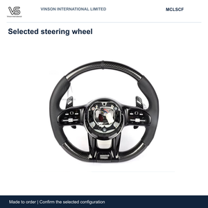Volante de Fibra de Carbono para Mercedes-Benz CLS, Configuración Seleccionada con Centro Abierto MCLSCF - Product Image 1