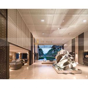 ANN6528 Sculpture d'art moderne haut de gamme en acier inoxydable, finition personnalisée, durable, multifonctionnelle, design décoratif pour projets - Product Image 6
