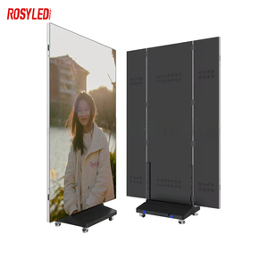 จอแสดงผล LED แบบพับสามตอน ROSYLED P2.5 ป้ายดิจิทัลตั้งพื้นสำหรับโฆษณาในร่ม - Product Image 1