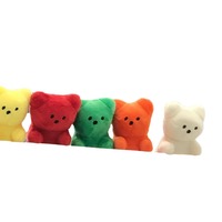 Jouet en peluche couineur pour chiens et chats, ours coréen en gomme, style décontracté de luxe, mignon, avec fonction sonore BB