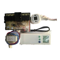 Vente d'usine - Système de contrôle de carte de circuit imprimé de climatiseur avec télécommande grande taille KT 1000, démarrage automatique, double capteur, cassette de plafond U030A+