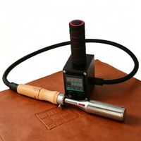 Mini machine numérique de marquage à chaud pour logo en cuir, estampage à chaud à froid avec fente en T, or et argent