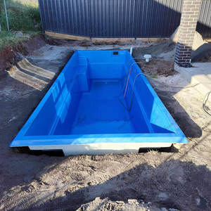 Ensemble complet de divertissement de taille pour adultes avec élégance piscines sur une piscine en fibre de verre - Product Image 5