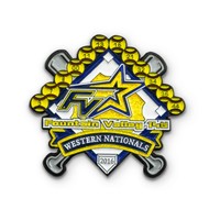 Pins de revers personnalisés en métal pour équipes de baseball, pins en émail poli avec impression UV, pins de trading pour casquettes et chapeaux sur le thème des logos sportifs