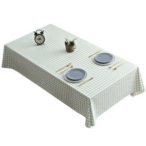 Nappe rectangulaire en PVC à carreaux SkGirlish, imprimée à motif quadrillé, pour usage domestique, imperméable, résistante à l'huile, résistante à la chaleur, lavable - Product Image 1