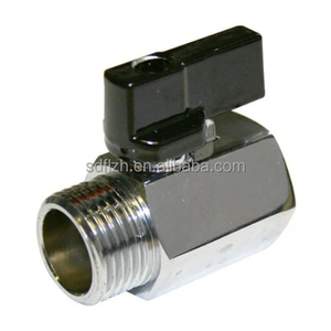 Robinet à bille miniature en laiton mâle/<span class=keywords><strong>femelle</strong></span> <span class=keywords><strong>1</strong></span>/8'' <span class=keywords><strong>1</strong></span>/<span class=keywords><strong>4</strong></span>'' 3/8'' <span class=keywords><strong>1</strong></span>/2'' - Product Image 2