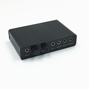 Nouvelle arrivée <span class=keywords><strong>Carte</strong></span> <span class=keywords><strong>son</strong></span> externe USB 7.1 5.1 avec optique S/PDIF |   Interface audio pour jeux sur PC et ordinateur portable avec <span class=keywords><strong>son</strong></span> surround 6 canaux - Product Image 5