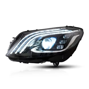 Sjc tự động phụ kiện xe hơi đèn pha laser cho Mercedes Benz C <span class=keywords><strong>Class</strong></span> W205 2015 2021 mới nâng cấp <span class=keywords><strong>S</strong></span> <span class=keywords><strong>Class</strong></span> ban ngày đèn chạy - Product Image 4