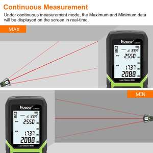 <span class=keywords><strong>Medidor</strong></span> de Distancia Láser <span class=keywords><strong>HUEPAR</strong></span> LM120A con Batería Recargable de Iones de Litio, Sensor de Ángulo Eléctrico, Modos de Medición Múltiples - Product Image 4