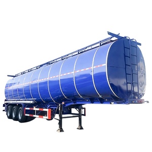 PANDA <span class=keywords><strong>3</strong></span> essieux 60000 litres huile de palme brute réservoir citerne semi-remorque avec pompe réservoir de carburant camion remorque - Product Image 1