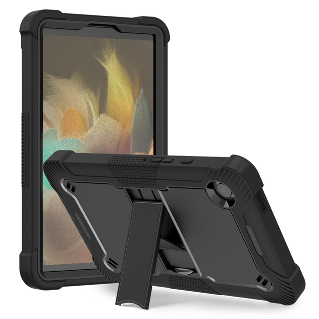 Built-in Kickstand Dual Layer Tablet Case for Samsung Galaxy Tab A11 8.7 Inch Shockproof Rugged Protective Shell