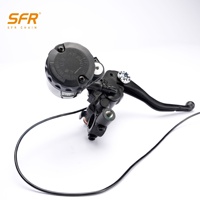Maître-cylindre de frein universel en alliage d'aluminium noir pour moto électrique/vélo tout-terrain, vente en gros usine SFR