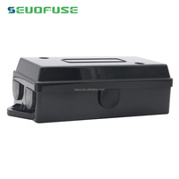 Couleur étanche 7pin remorque boîte de jonction ABS 7 voies électrique remorque boîte de jonction 7 broches câble boîte de connexion pour recâblage RV