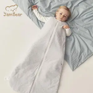 Bio Babys chlaf säcke Bambus Junge Babys chlafsack Zwei-Wege-Reiß verschluss Kick Proof Baby Baumwolle Schlafsack