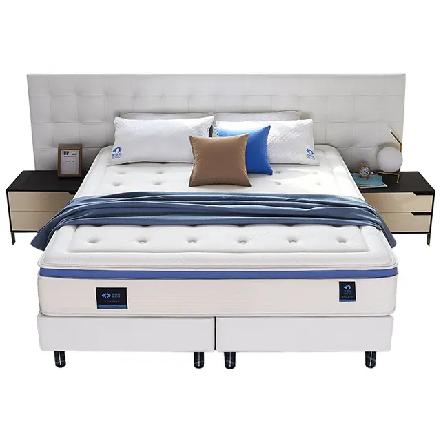 أثاث غرفة نوم التوأم كامل حجم السرير رغوة الذاكرة لطي نوم اللاتكس مرتبة ذات نوابض