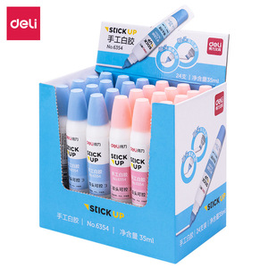 Pegamento Blanco en Barra Deli de 35 ml, Doble Punta, para Proyectos de Manualidades Infantiles - Product Image 4