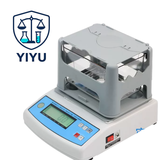 Automatic Solid Density Meter, Electronic Solid Specific Gravity Tester for Plastic, Rubber & Solid Materials