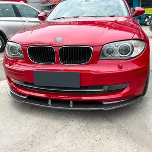 Pour BMW Série 1 E81 E82 E87 E88 3 pièces 2008-2011 LCI Édition Standard Kit Carrosserie : Lame de Pare-chocs Avant, Spoiler, Splitter, Diffuseur - Product Image 3