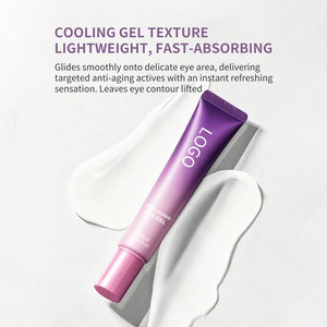 Gel pour les yeux anti-âge OEM/ODM pour les cernes, les poches et les ridules, avec extrait de péptide et de graines de châtaigne, crème hydratante pour les yeux - Product Image 5