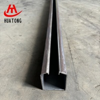 Machine de profilage à glissière de haute qualité pour la production de rails de guidage d'ascenseur creux de toiture, ligne de production, commande PLC, moteur de marque chinoise