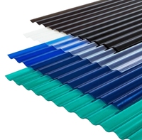 Vente en gros de tôle ondulée en polycarbonate pour panneau de toiture agricole 0.8m-2.5mm pour matériaux de construction