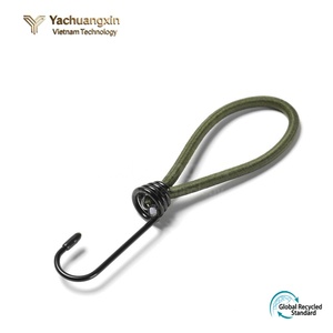 Corde élastique de camping en plein air, crochet en métal, sangle de fixation de tente, toutes saisons, 1 pièce - Product Image 3