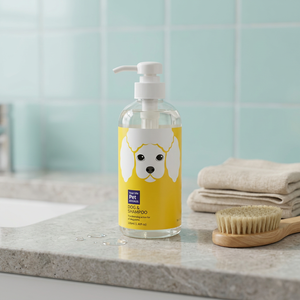 Expédition rapide, en stock, shampoing et après-shampoing pour chiens de marque coréenne célèbre FreelifePet, fabriqué en Corée, contient des extraits pour une meilleure texture des poils - Product Image 3