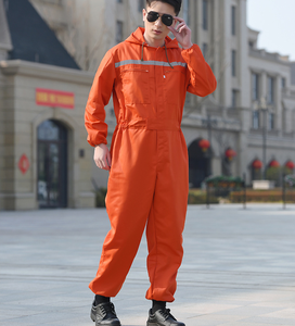 Logo personalizzato ingegneria uniforme tuta da lavoro tuta tuta un pezzo tuta da lavoro vestiti alta visibilità tuta per gli uomini - Product Image 4