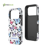 Casing HP Sublimasi Prosub Kosong 2 in 1 TPU PC Berlapis untuk iPhone Seri 17 Produsen Casing HP Cetak Kustom