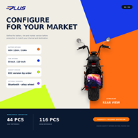 Scooter électrique Citycoco EEC COC pour adultes, 2000W, 60V, 12Ah, 20Ah, batterie amovible, 45 km/h, pneus larges, cyclomoteur électrique, autonomie 50-60 km