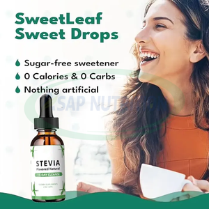 Ausreson علامة خاصة طبيعية خلاصة أوراق السكر ستيفيا إسقاط الغذاء الصف التحلية السائبة العضوية ستيفيا أوراق قطرات سائلة - Product Image 4