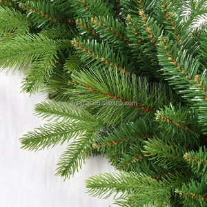 Guirlande de 2,7 m en rotin pour décorations de Noël, pendentif de fenêtre portable pour l'aménagement de scènes intérieures - Product Image 3