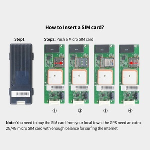 Rastreador GPS 2G 3G 4G con Control por Aplicación de Smartphone, Módulo GPS Solo Compatible con el Arrancador Remoto Easyguard Serie EC212PP-F - Product Image 2