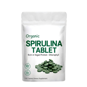 Chăm sóc sức khỏe bổ sung cấp thực phẩm Spirulina <span class=keywords><strong>Chlorella</strong></span> máy tính bảng pha trộn Superfood chứng nhận hữu cơ <span class=keywords><strong>Chlorella</strong></span> Spirulina máy tính bảng - Product Image 1