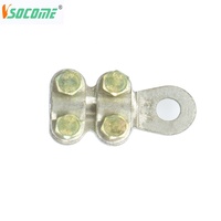 Cosses en cuivre étamé avec pinces de jonction de câbles 16-240mm2 Conducteur pour système de mise à la terre