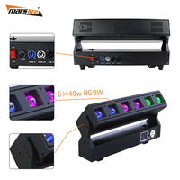 Barre de lumière mobile Marslite Beam avec contrôle par pixels 12x40W, éclairage de scène à LED DMX, barre de pixels pour DJ, éclairage disco