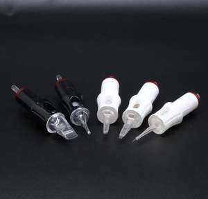 Agujas desechables esterilizadas para maquillaje permanente, Cartucho de agujas de tatuaje de cejas para Microblading de labios, logotipo personalizado, proveedor PMU - Product Image 4