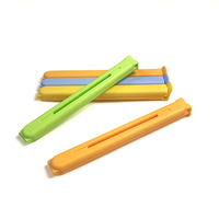 5 pièces/ensemble joint bâton cravate plastique alimentaire sac Clips