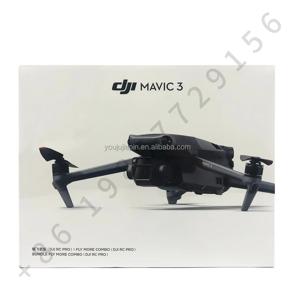 DJI Mavic 3 Fly More Combo DJI RC Pro Drone with 4/3 CMOS Hasselblad Camera 15KM 46Mins Long Flight Professional Drone In Stock