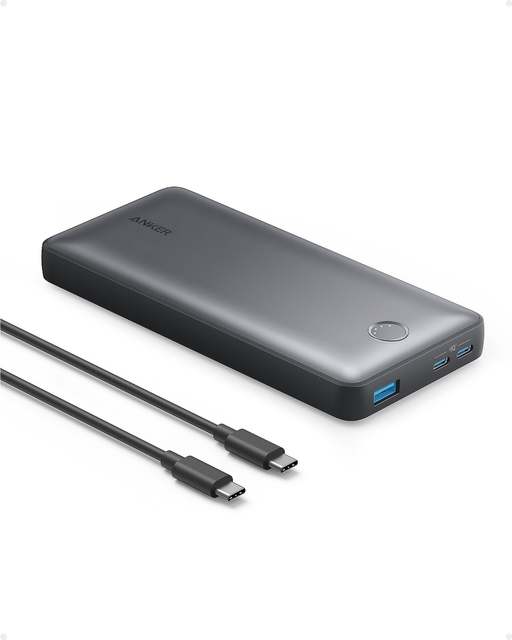 Anker Charging Power 20000mAh PD30W Fast Charging Mobile Power Bank Two-Way Compatible Android Lithium Battery Type 30W Output