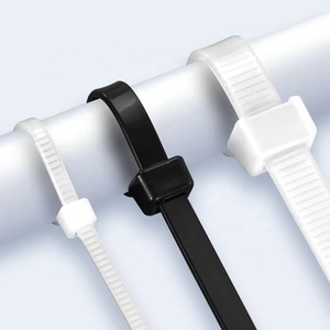 100 Pièces 6 Pouces 150 mm <span class=keywords><strong>Serre</strong></span>-Câbles en Nylon Auto-Bloquants pour Gestion de Fils en Plastique avec Logo Personnalisé Multi-Usages - Product Image 5