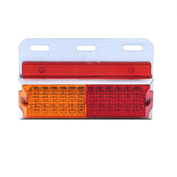 Nouvelles feux de stationnement LED rectangulaires combinés pour camion, 24V, étanches IP67, en aluminium et PC, durée de vie de 30 000 heures, pour remorque