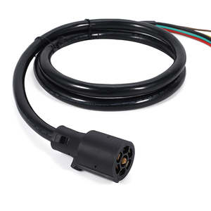 רתמה חיווט עמיד למים <span class=keywords><strong>7</strong></span> סיכה מחבר חוט עם כבל ישר - Product Image 1