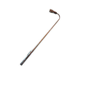 Harga pabrik senter Led teleskopik 3LED keperakan portabel senter pena kepala magnetik - Product Image 4