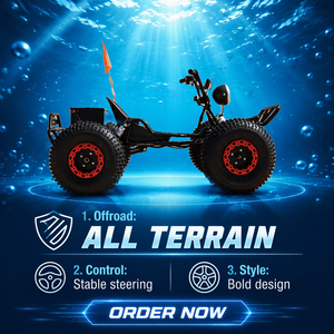 1200W Elektro-Go-<span class=keywords><strong>Kart</strong></span> 8-Zoll Allradantrieb 40km/h 48V Batterie Hydraulische Scheibenbremse für Erwachsene und Jugendliche USA-Versand & Abholung vor Ort - Product Image 1